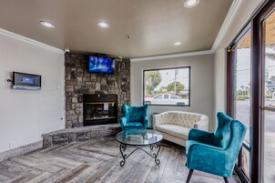 Sala de estar en el lobby