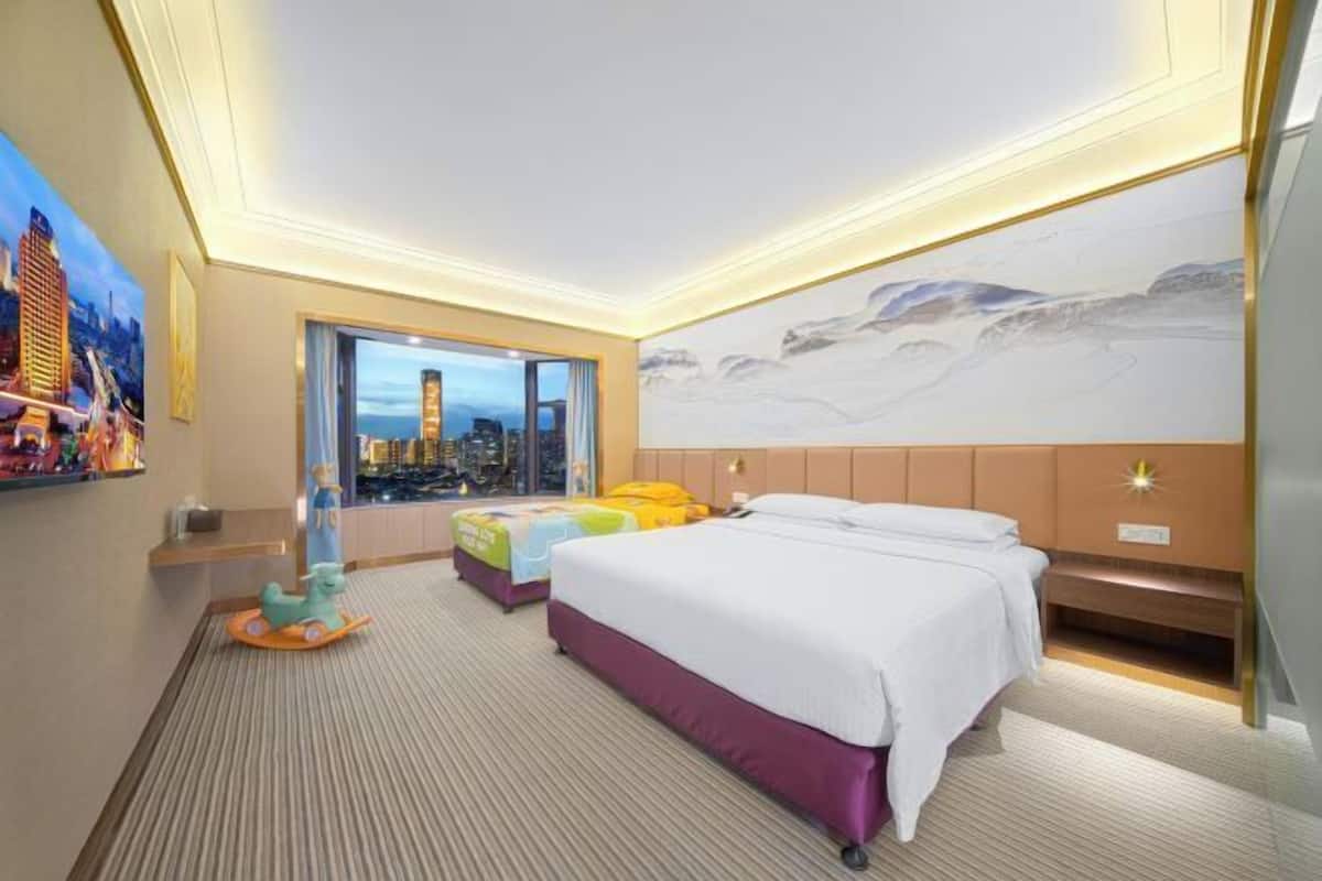 1 chambre, couette en duvet, coffre-fort, rideaux dâobscurcissement