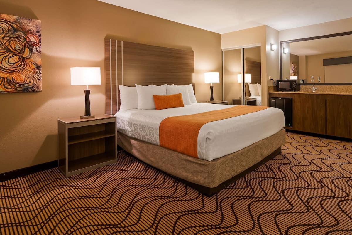 In-room safe, desk, blackout drapes, iron/ironing board