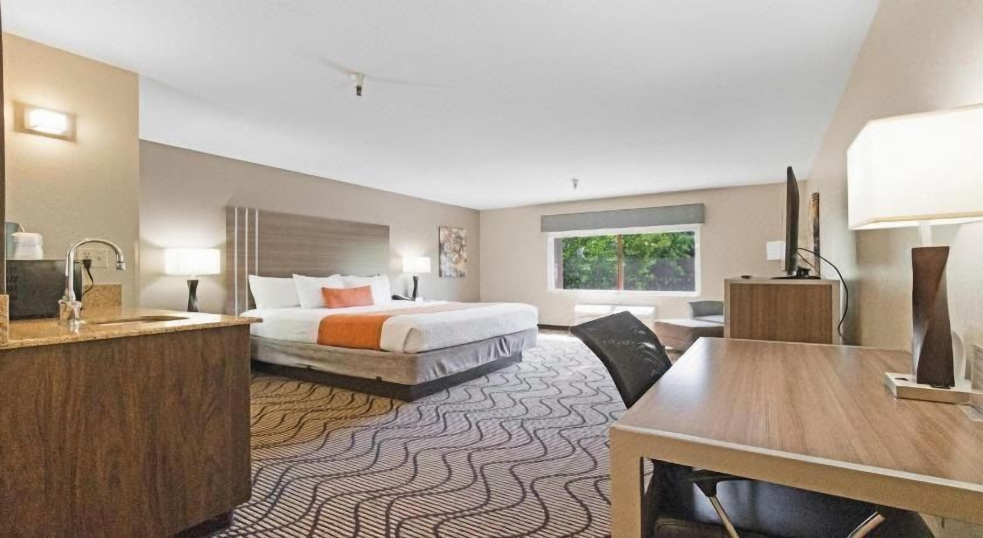 In-room safe, desk, blackout drapes, iron/ironing board