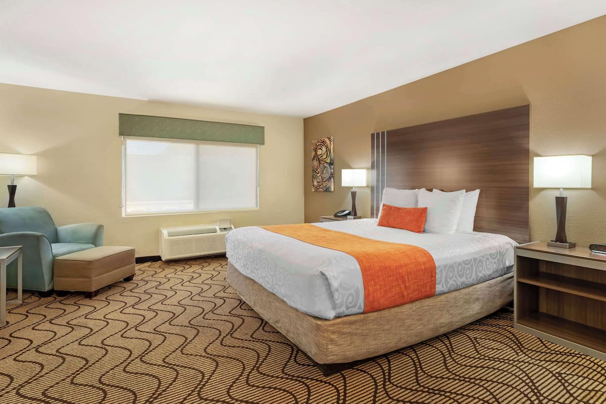 In-room safe, desk, blackout curtains, iron/ironing board