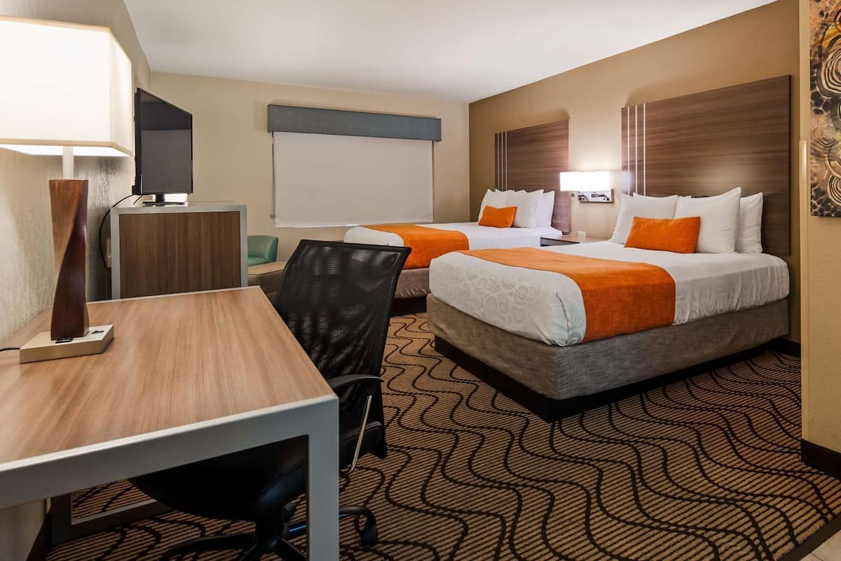 In-room safe, desk, blackout drapes, iron/ironing board