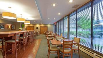 Breakfast and dinner served, American cuisine