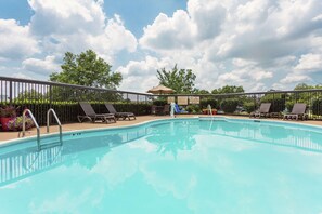 Seasonal outdoor pool