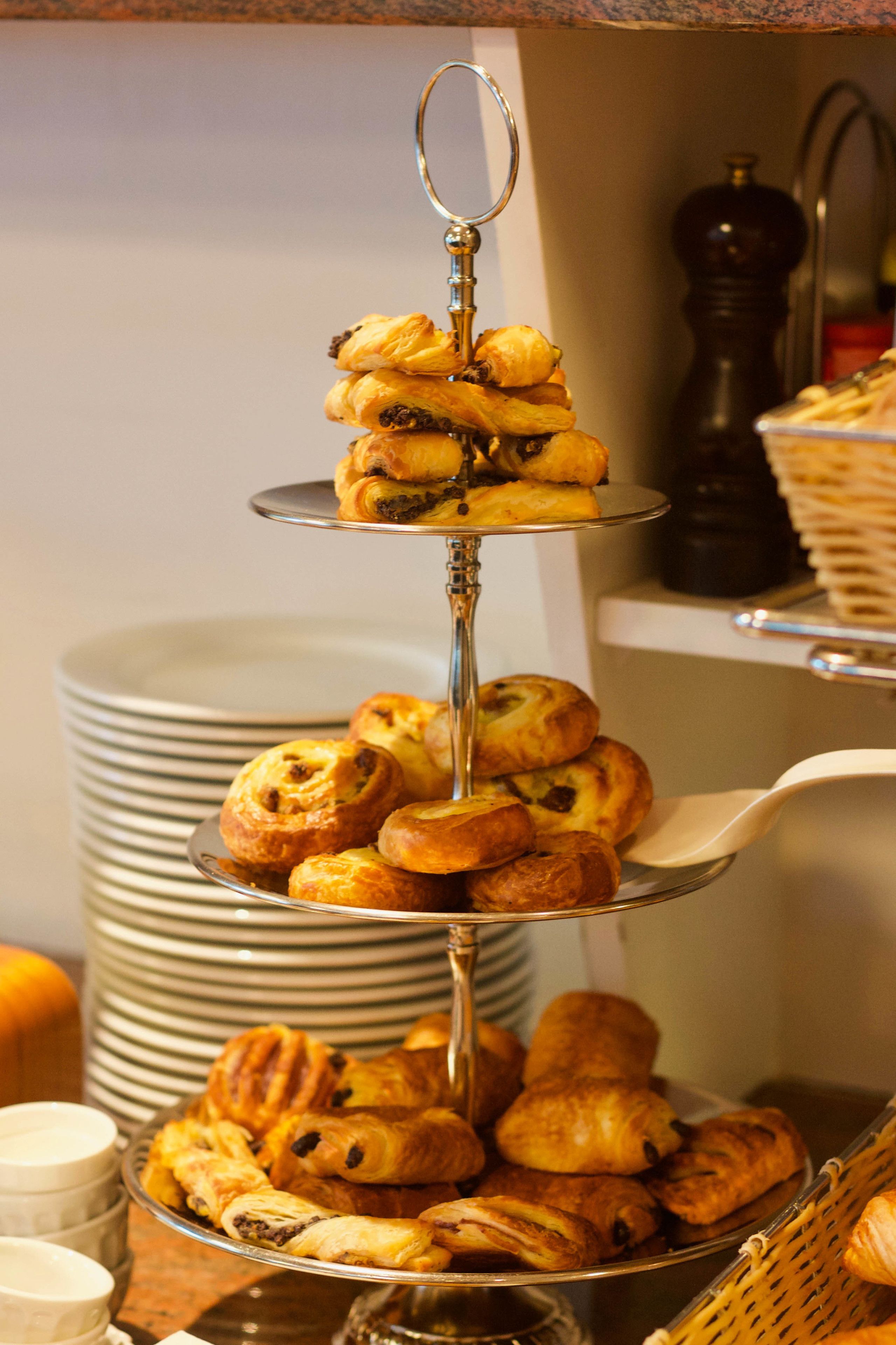 daily buffet breakfast (chf 15 per person)