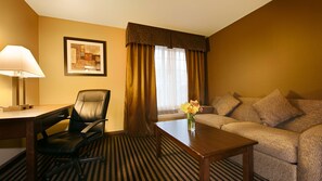 Standard Room, 1 King Bed, Non Smoking, Refrigerator & Microwave (with Sofabed) | 1 bedroom, premium bedding, desk, laptop workspace