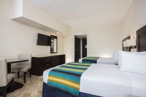 Standard Room, 2 Double Beds, Ocean View | Free minibar, in-room safe, blackout curtains, iron/ironing board