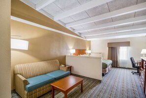 Suite, 1 King Bed with Sofa bed | In-room safe, desk, iron/ironing board, free cribs/infant beds