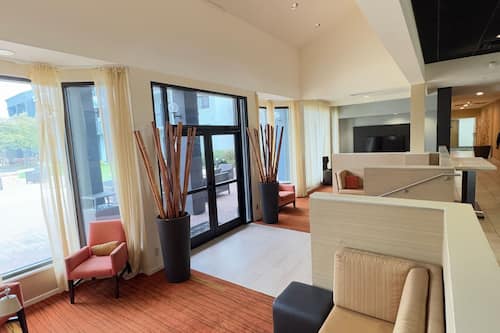 Sala de estar en el lobby