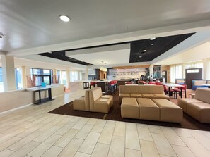 Sala de estar en el lobby
