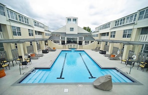 Seasonal outdoor pool