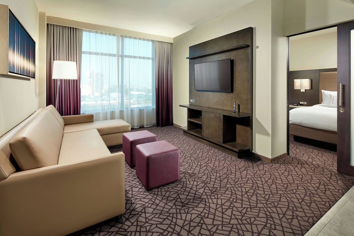 In-room safe, blackout drapes, iron/ironing board