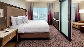 In-room safe, blackout drapes, iron/ironing board