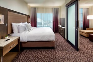 In-room safe, blackout drapes, iron/ironing board
