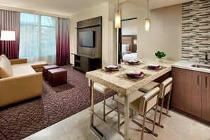 In-room safe, blackout drapes, iron/ironing board