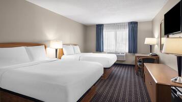 Desk, laptop workspace, iron/ironing board, free WiFi