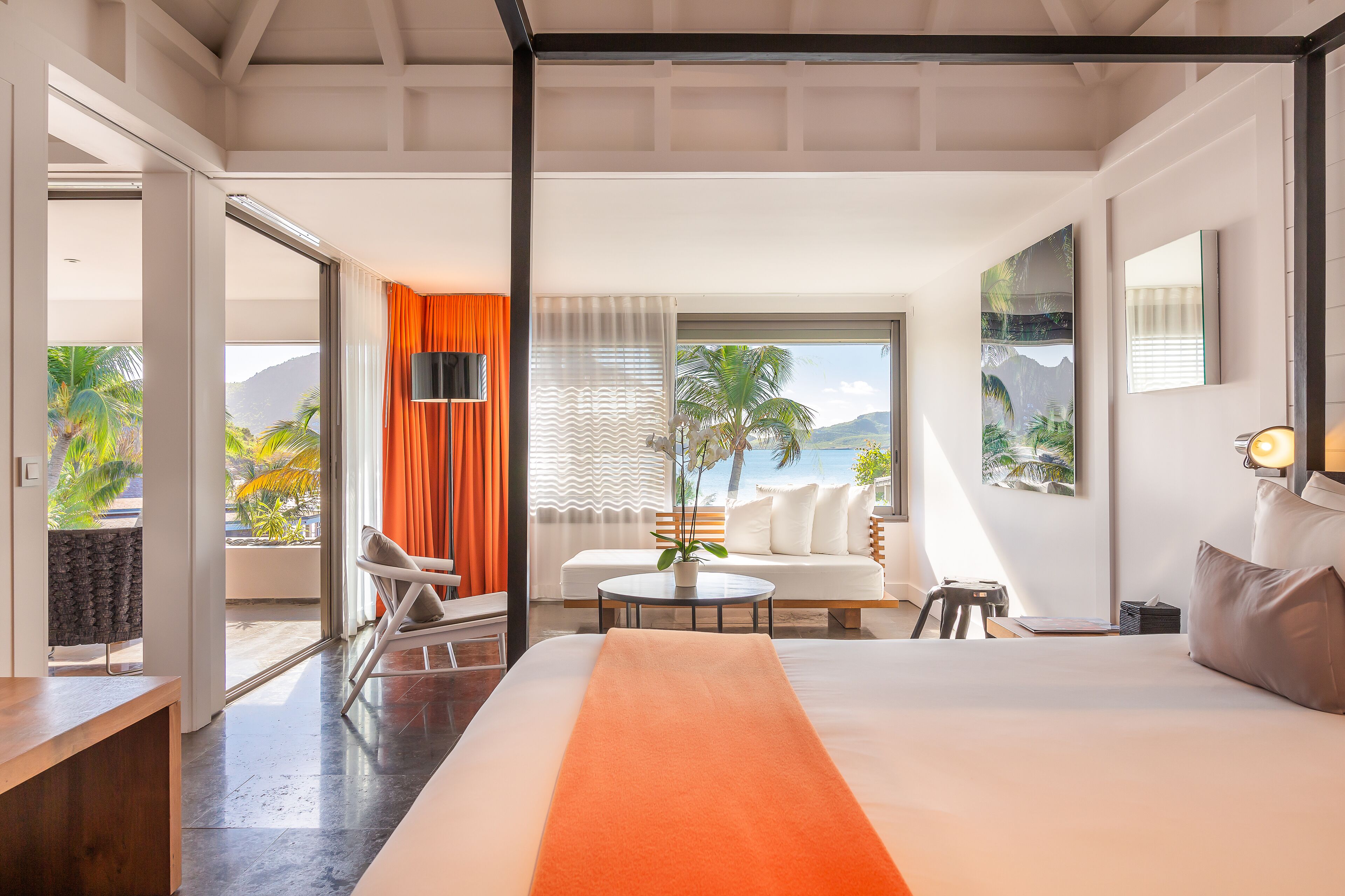 suite (ocean) | egyptian cotton sheets, premium bedding, down duvets