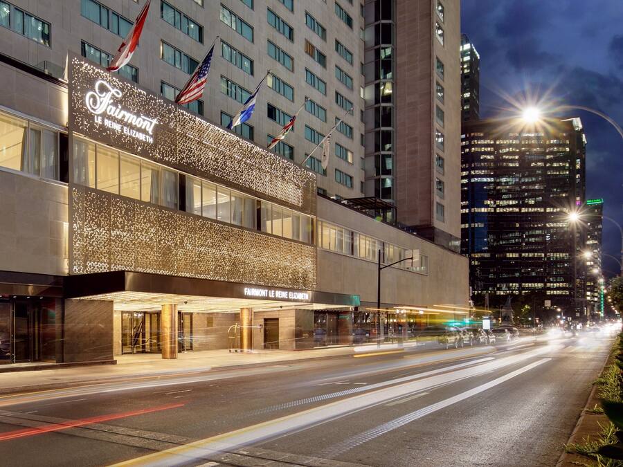 Overnatningsstedets facade