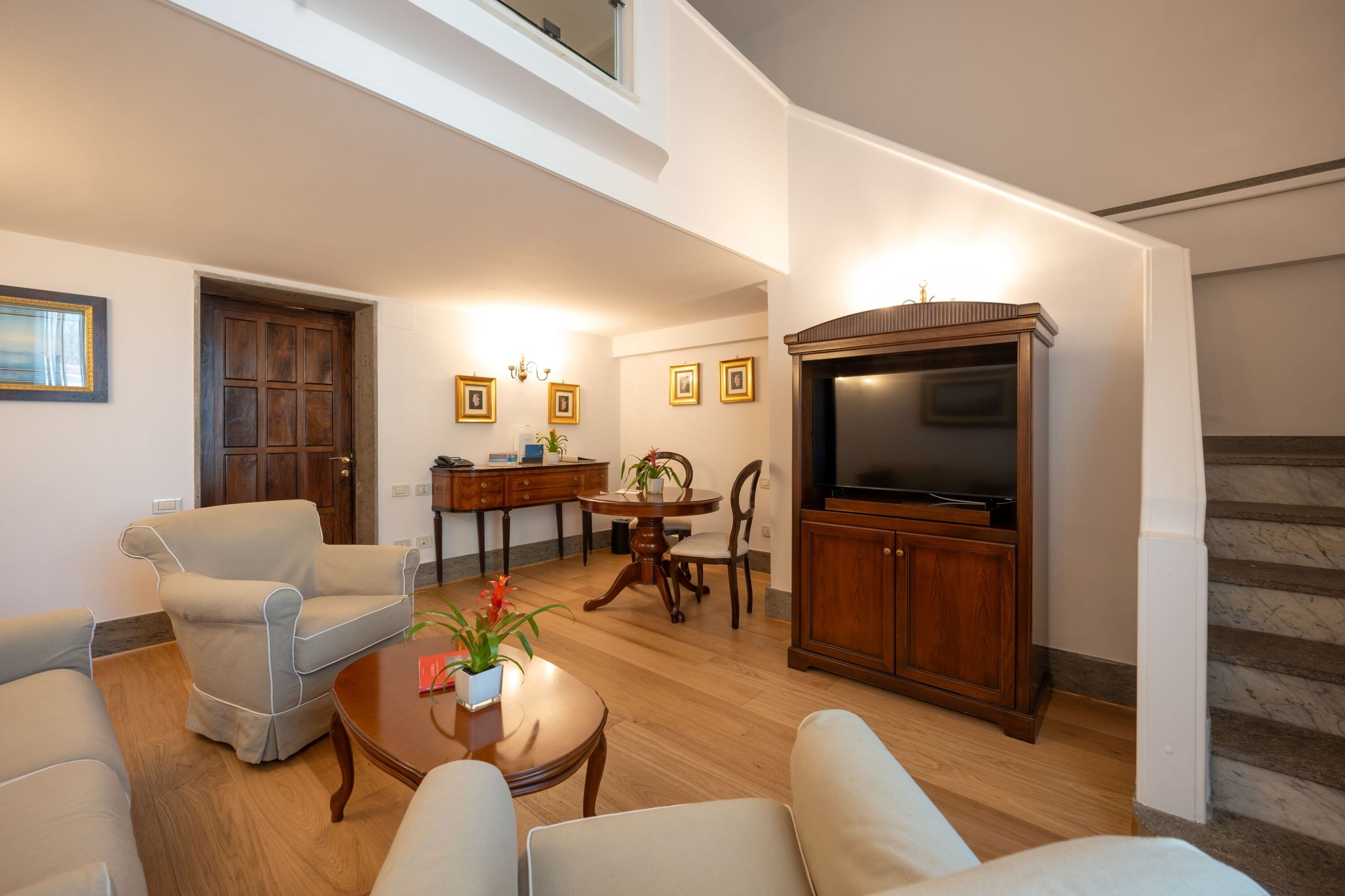 junior duplex, garden view | 1 bedroom, minibar, in-room safe, desk