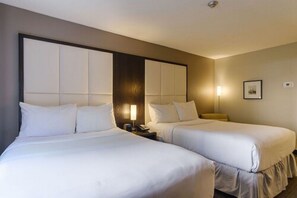 Cozy Family Double Room | Premium bedding, memory foam beds, in-room safe, desk - Arc The Hotel (Ottawa)