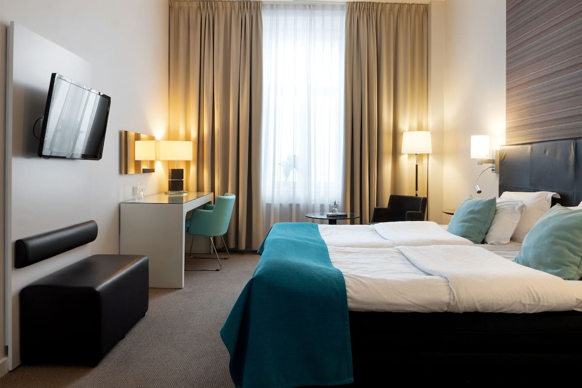 Standard Double or Twin Room | Premium bedding, minibar, in-room safe, blackout drapes