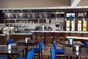 Frokost serveres, amerikanske retter