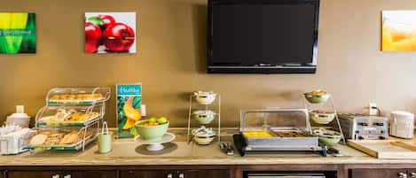 Petit déjeuner continental compris tous les jours