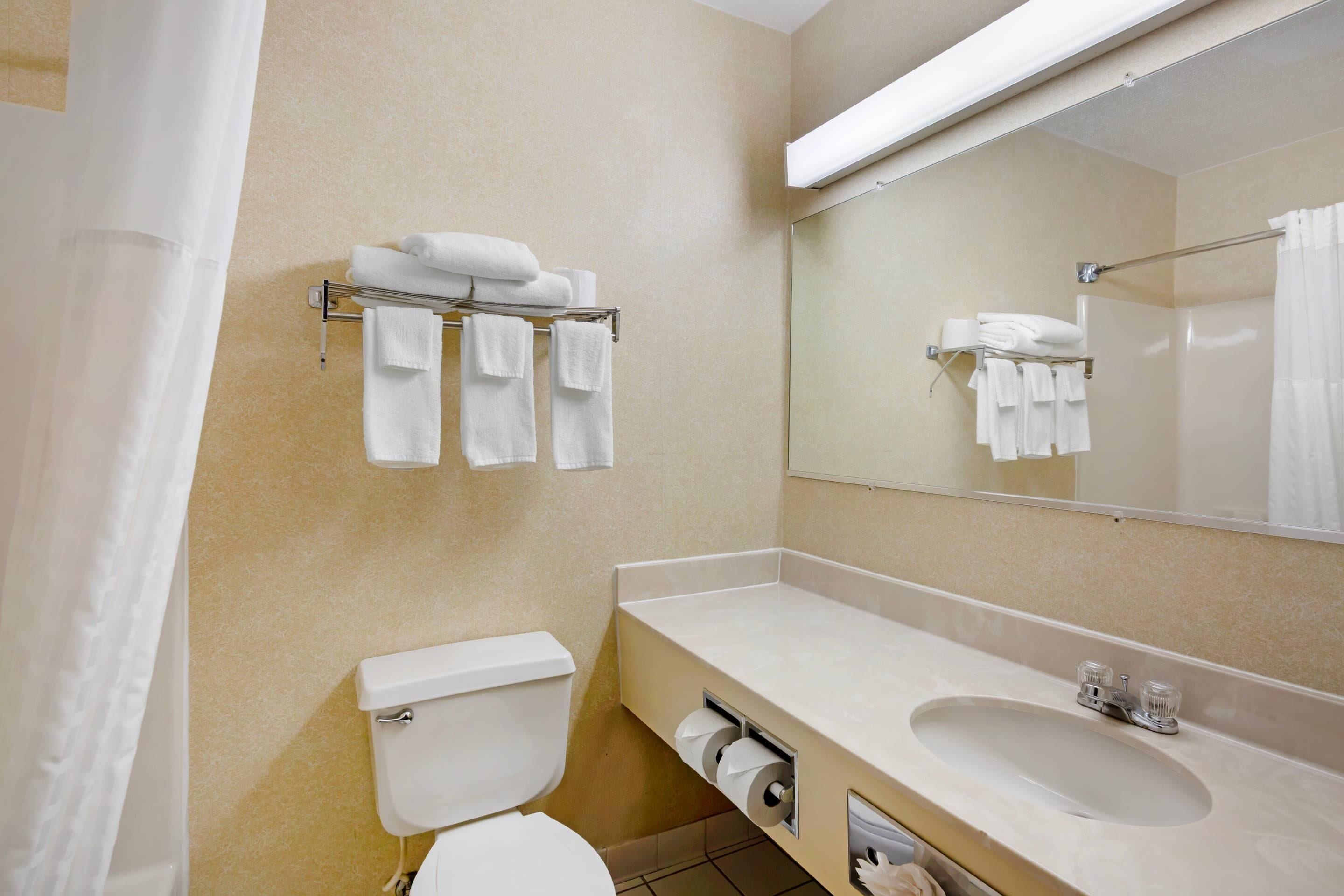 standard room, 2 queen beds, non smoking | 1 bedroom, blackout curtains, iron/ironing board, free cots/infant beds