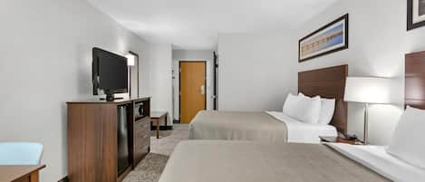 1 chambre, rideaux occultants, fer et planche à repasser