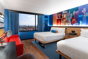 Caja de seguridad en la habitación y escritorio 