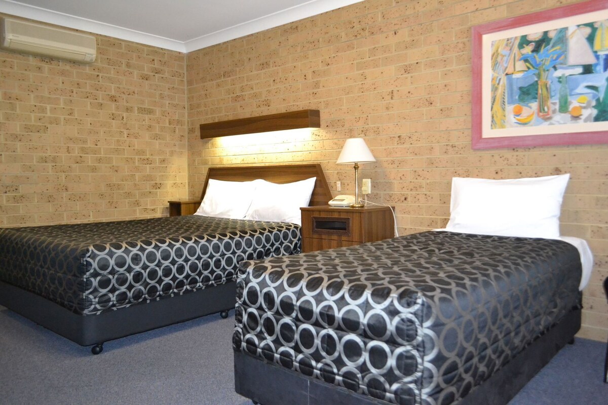 Minibar, desk, iron/ironing board, WiFi (free)