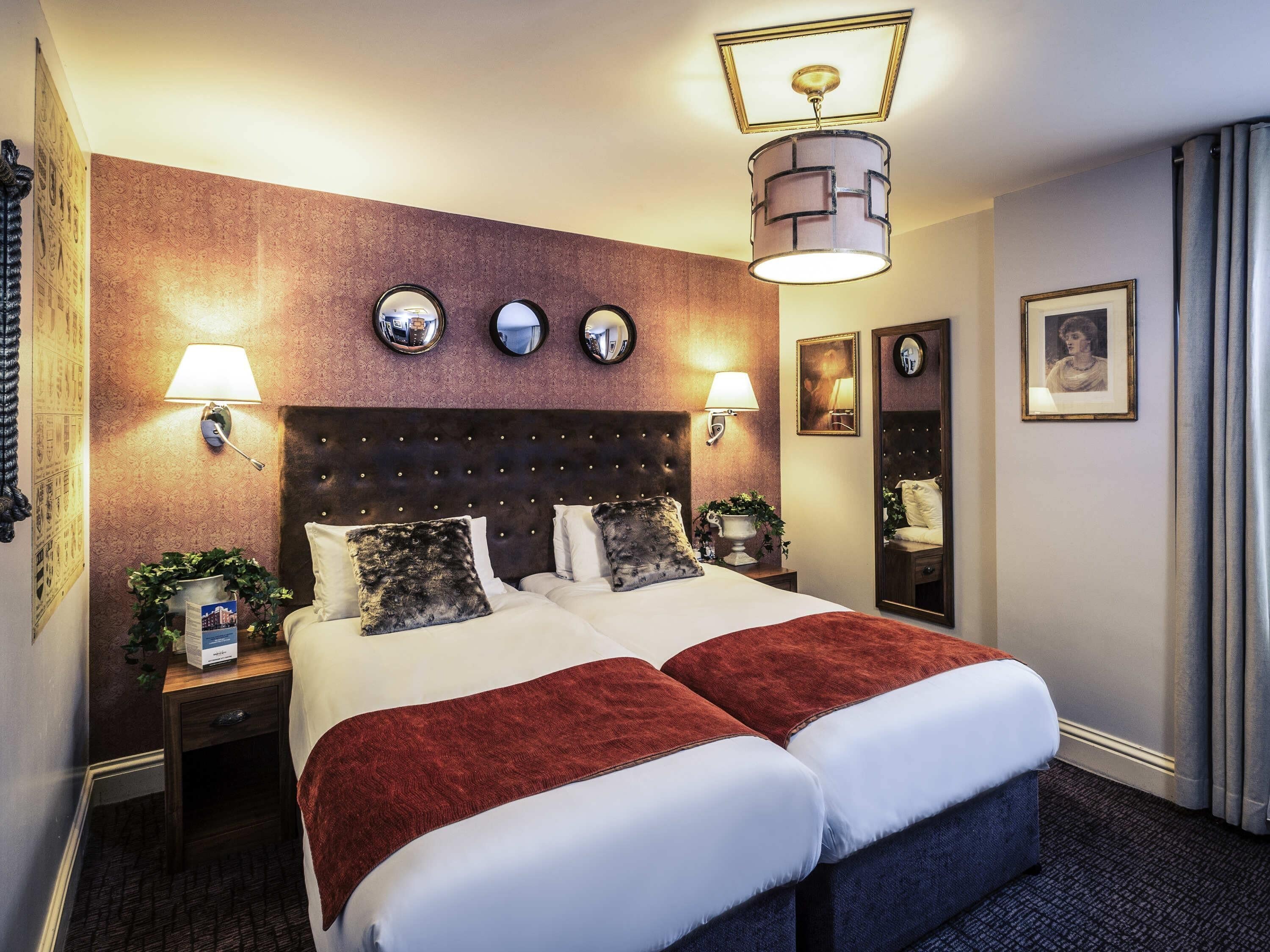 标准双床房, 2 张单人床 | 埃及棉床单、高档床上用品、客房内保险箱、特色装修