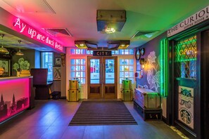 Interior entrance