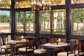 2 restaurants, breakfast, lunch, dinner served; Italian cuisine