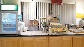 Petit déjeuner continental compris tous les jours