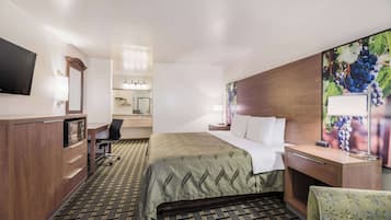 Habitación estándar, 1 cama King size, para no fumadores | Caja de seguridad en la habitación y escritorio