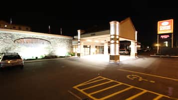 Front of property - evening/night