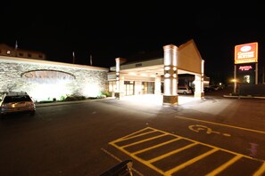 Front of property - evening/night