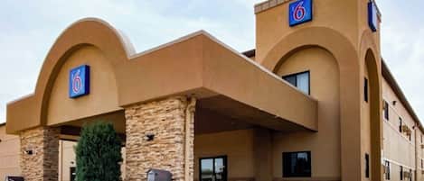 Majoituspaikan julkisivu