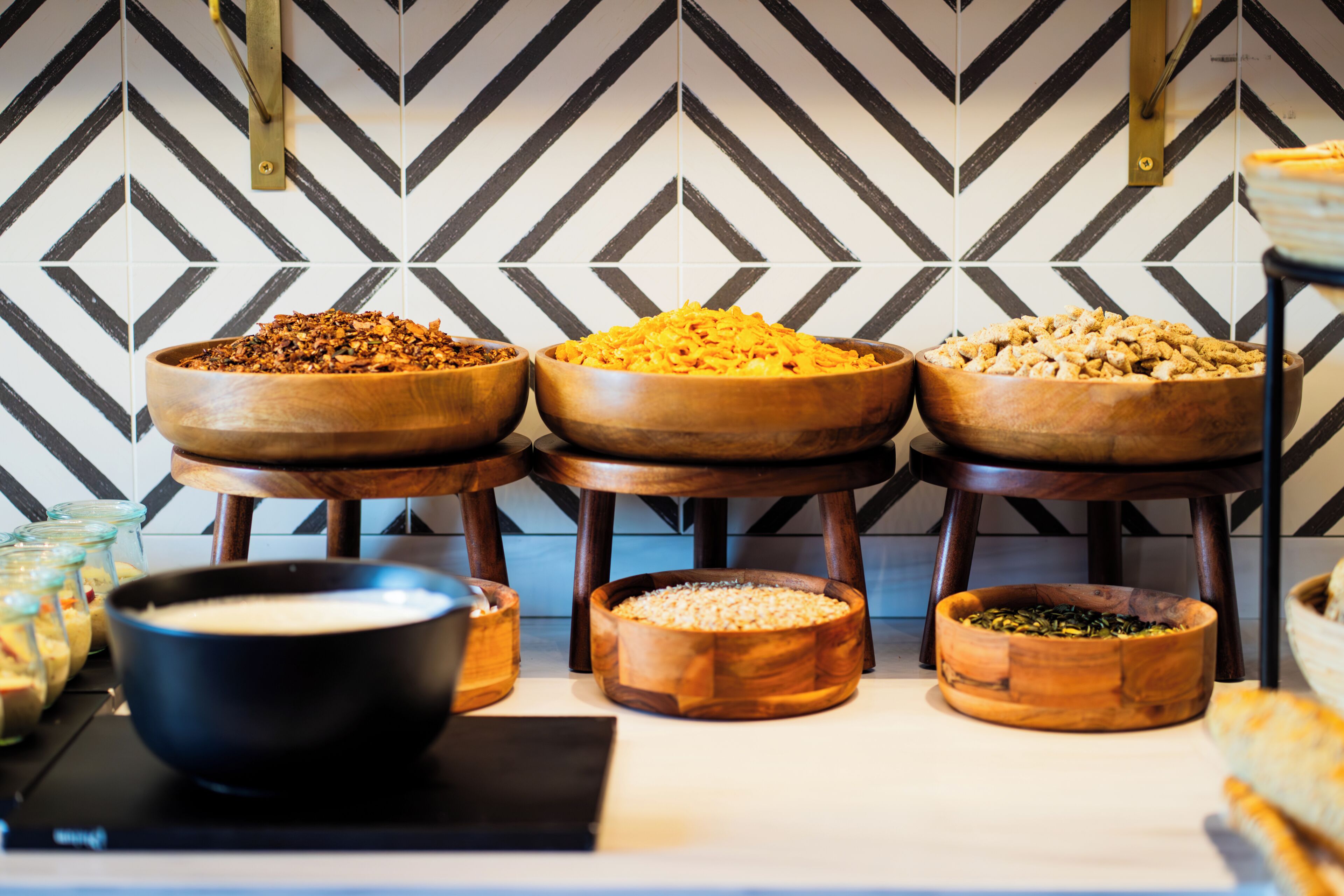 Dagelijks ontbijtbuffet (DKK 180 per persoon)