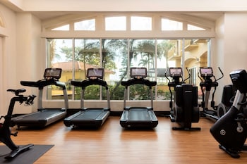 Fitness center at Embassy Suites by Hilton Deerfield Beach Resort & Spa