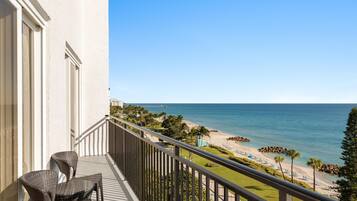 Deluxe Suite, 1 King Bed, Oceanfront, Accessible Roll-in Shower, Corner Wraparound Balcony | View from room