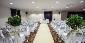 Indoor wedding