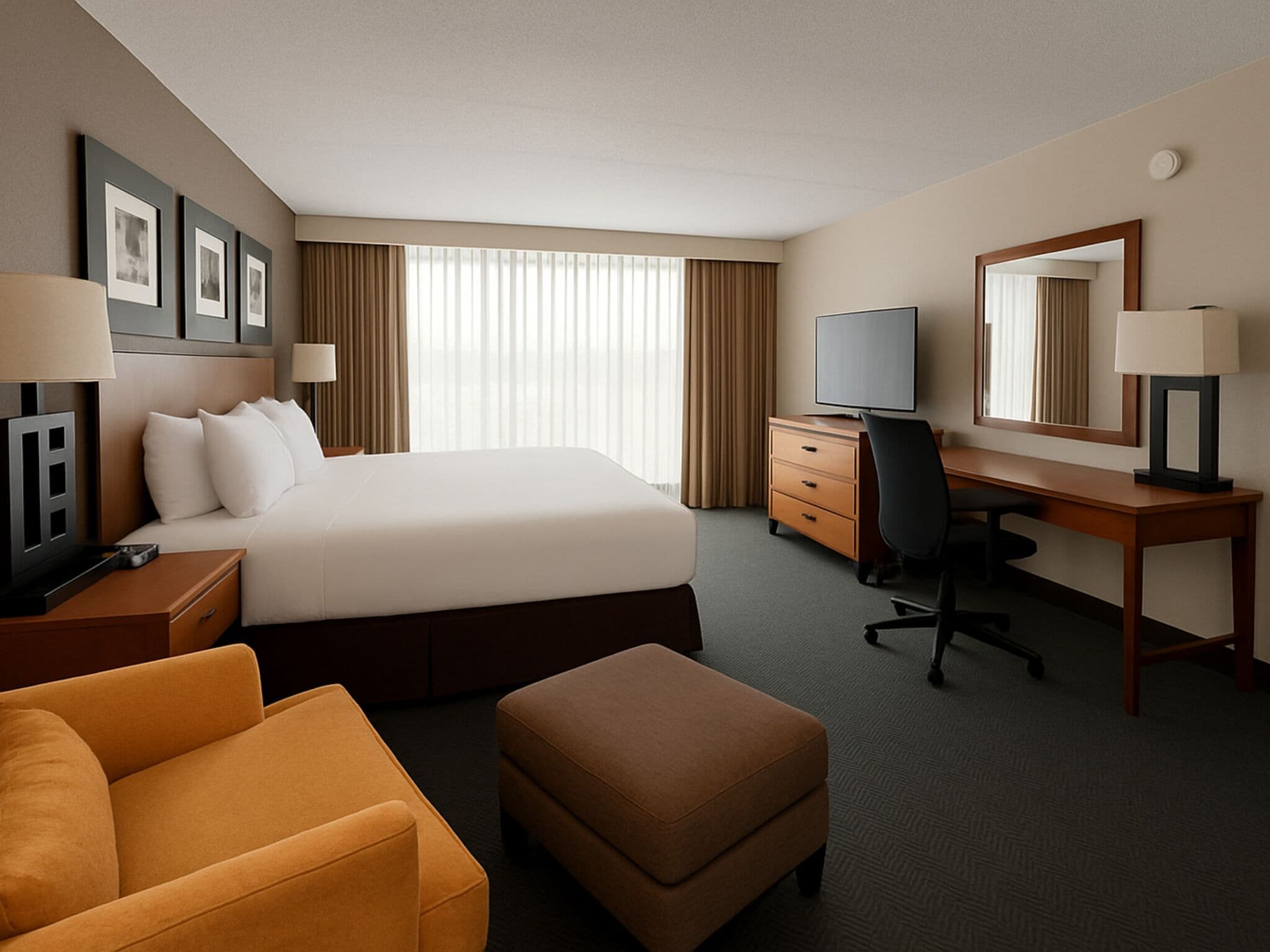 Presidential Suite, 1 King Bed, Non Smoking | Premium bedding, in-room safe, desk, blackout drapes