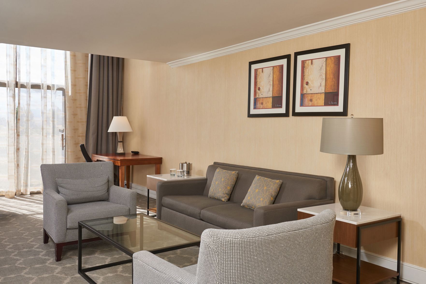 Living area | 55-inch LCD TV with cable channels, TV