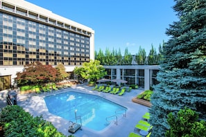 Seasonal outdoor pool