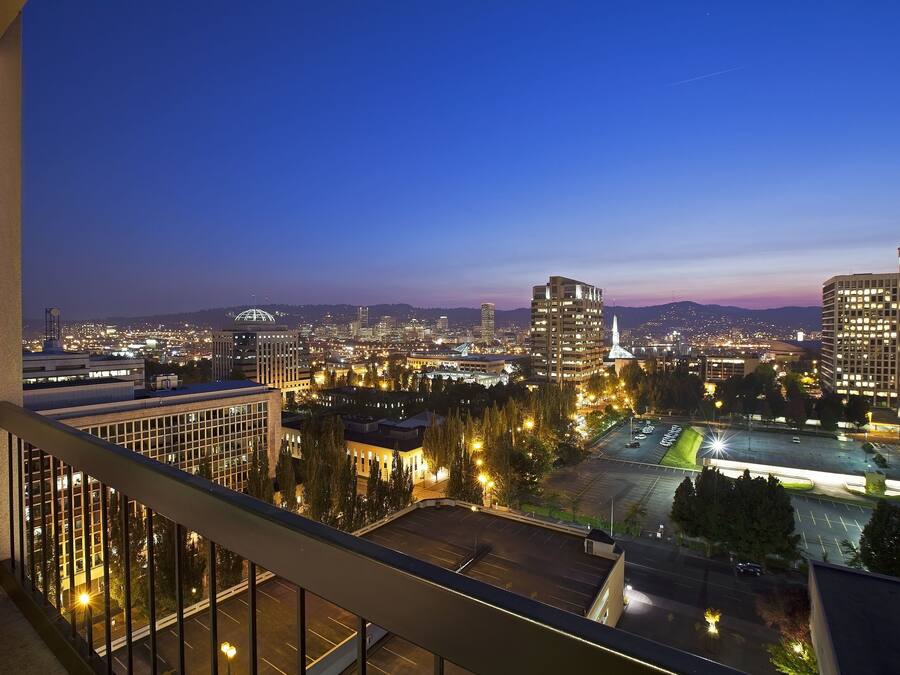 Utsikt fra overnattingsstedet