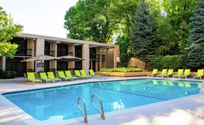 Seasonal outdoor pool