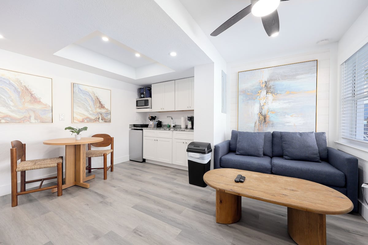 50-inch TV with cable channels