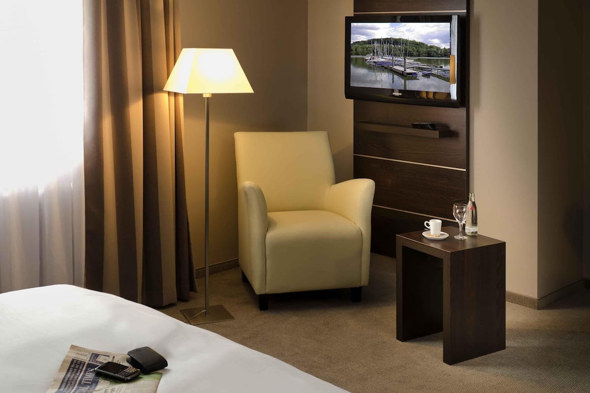 스탠다드룸, 더블침대 1개 | 이집트산 면 시트, 고급 침구, 책상, 노트북 작업 공간